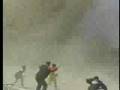 Dust devil at school playground