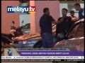 cubaan samun di parkir pusat membeli belah - pengawal keselamatan tangkap   empat lelaki.