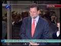 Elecciones 2008: Rajoy se asoma al balcón de Génova, 13