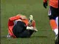 milevskiy's red card.