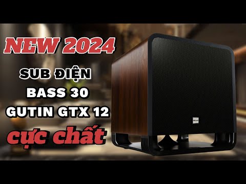 SUB ACTIVE GUTIN GTX12 BASS 30, CLASS D CHÍNH HÃNG GERMANY