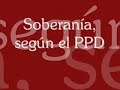 la soberanía según el ppd
