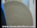 torneado en madera "plafón "