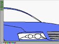how to draw a car in ms paint  audi a6 avant 
