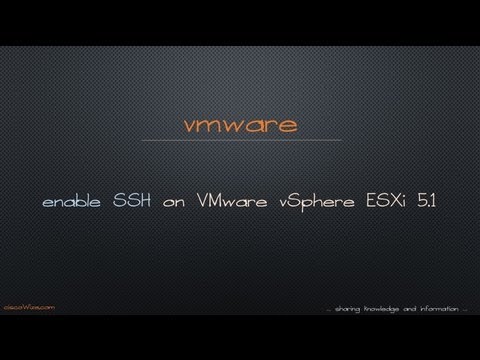 how to enable ssh on esxi