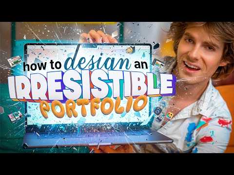 How to design a portfolio SO good everyone wants you