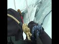 Mount Everest crevasse crossing