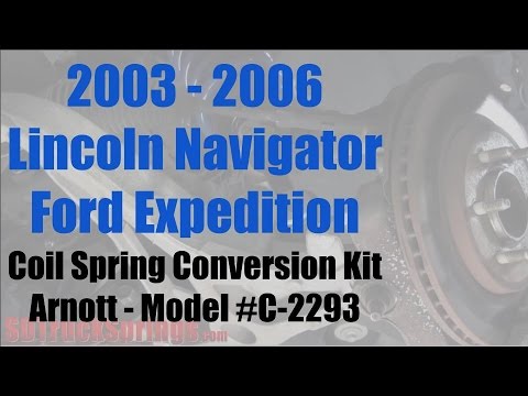 Arnott 2003-2006 Lincoln Navigator/Ford Expedition Coil Spring Conversion Kit – Model #C-2293