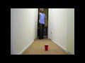 Amazing Beer Pong Skills - Off Three Walls