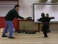 Triple Spin Kicks,Board Break Karate girls