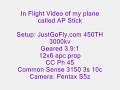 AP Stick InFlight Video