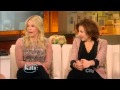Chelsea Handler and Kathy Najimy on Katie Couric. March 12, 2013.