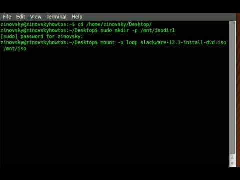 how to mount an iso in linux