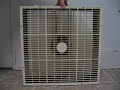 Vintage Vernco 3 Speed Box Fan