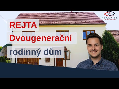 Video Prodej vícegeneračního rodinného domu 256 m2 s pozemkem 1050 m2, Rejta - Trhové sviny