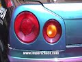 Nissan Skyline GTR R34  Drifting in Wall stadium New Jersey