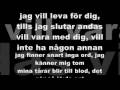 AMC - Jag kan inte ljuga för dig lyrics