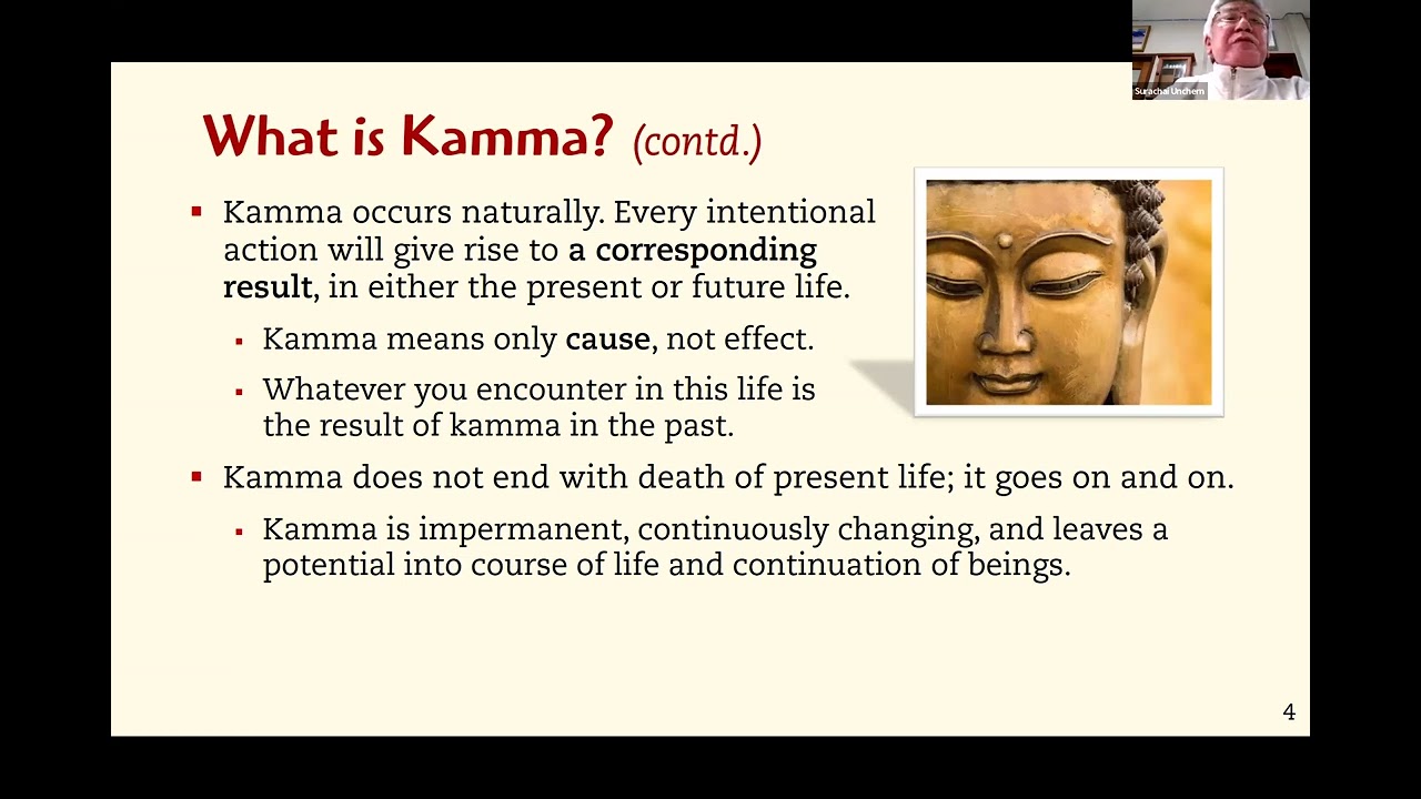 Kamma, Rebirth, and Suffering : Basic Buddhism Part 1