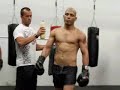 Miguel Cotto hits the mitts in Tampa as he prepares for his battle with Joshua Clottey on June 13