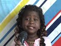 5 year old singer princess j sings hero with mariah carey