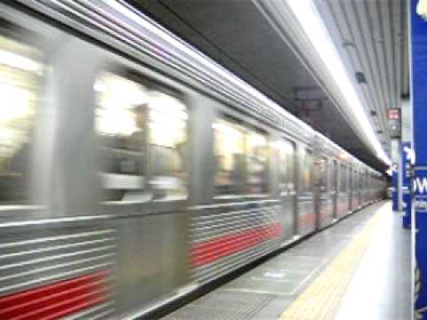 東急8000系8017Fさよならイベント元住吉行き　新高島通過