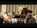 Josh with his Qaurtet play Eine Kleine Nachtmusik