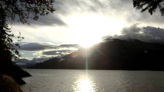 Columbia River Gorge Morning Timelapse from Stevenson, WA.