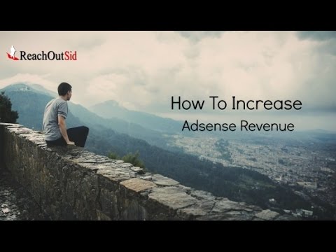 Watch 'How To Increase Adsense Revenue For your Blog - YouTube'