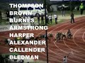 DARRYL BROWN falls in Trinidad Senior Champs
