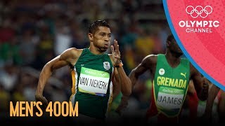 O vídeo do momento mais alto do Atletismo dos Jogos, 43.03 WR de Wayde Van Niekerk