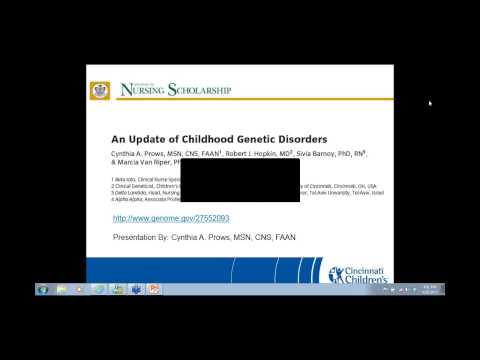 Genomics and Autism Spectrum Disorder  & An Update of Childhood Genetic Disorders