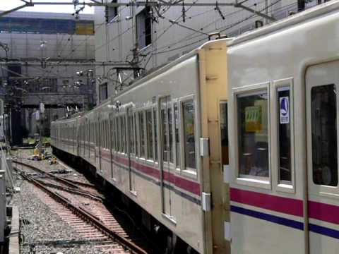 京王6030系 急行 多摩動物公園行 高幡不動発車!