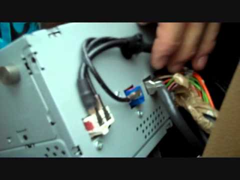 how to remove radio from mercedes c class