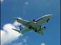 下地島空港　ANA－B737　タッチ・アンド・ゴー