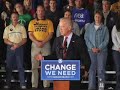 Joe Biden on the true meaning of steady hands in the economy