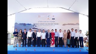 Lễ bàn giao Du thuyền Essence Grand Cruise 01