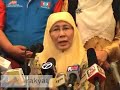 Press Conference with Anwar\