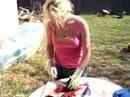 Mallory Cleaning Fish Mallory Cleaning Fish