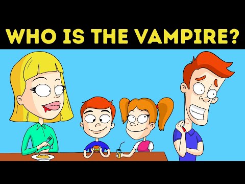 22 VAMPIRE RIDDLES FOR MYSTERY EXPERTS