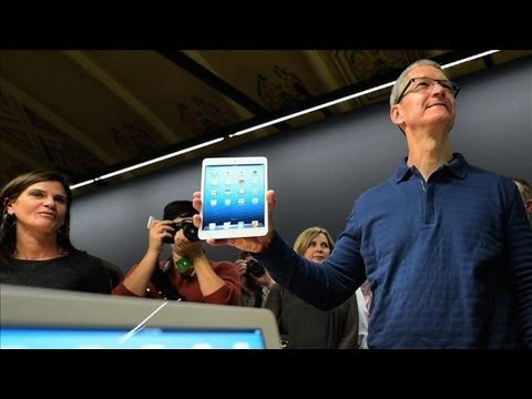 Apple CEO Tim Cook - WSJ's Jessica Lessin joins The News Hub with investor reaction to the Apple shareholder meeting, and what Tim Cook thinks about Apple's stock drop and activi...