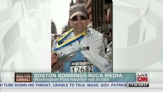 Marathon runner resumes reporter's role