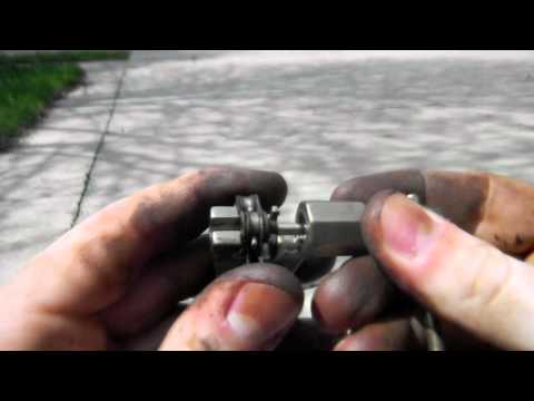 how to repair cycle chain