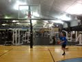 Chip dunking basketball