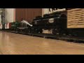 My 2009 o-gauge Christmas train setup