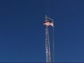 Hy_Gain 14 Element Ham Radio Log Periodic Antenna Raised onto 70ft tower