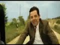 Mr Bean on his bike