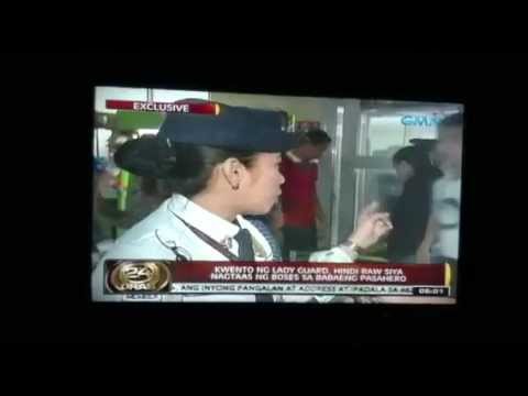 LRT - Hilarious incident with a lady guard.