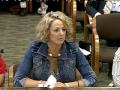 Kristina Ribali testifies for online education