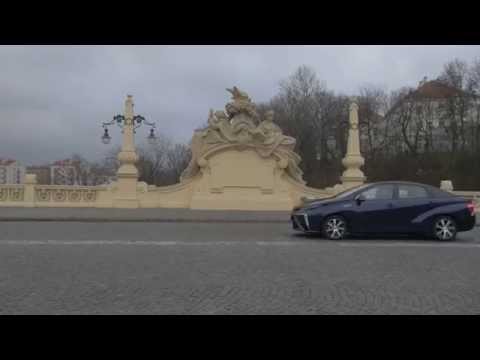 Toyota Mirai po raz pierwszy w Polsce - film z wywiadami