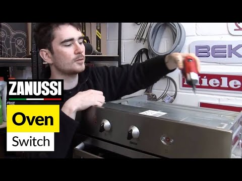 how to fit zanussi oven seal